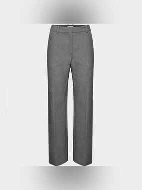 NWT Aritzia Babaton Agency Pants Heather Dark Gray Size 2 Work Trousers